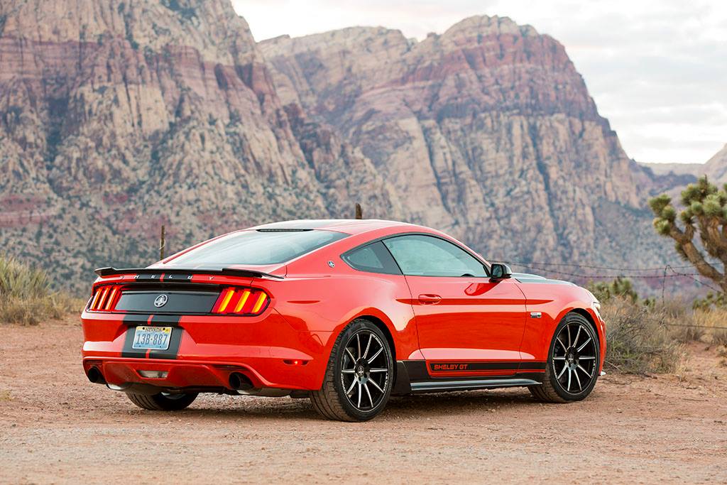 Shelby Mustang Ecoboost 車尾