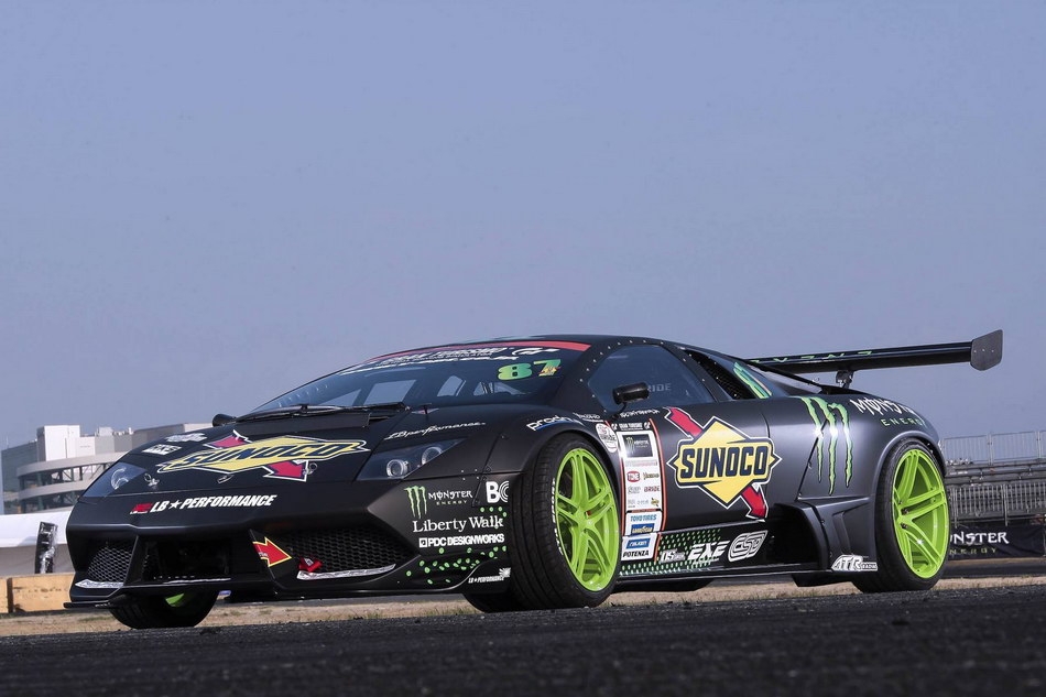 Monster Energy Lamborghini Murcielago Drift Car