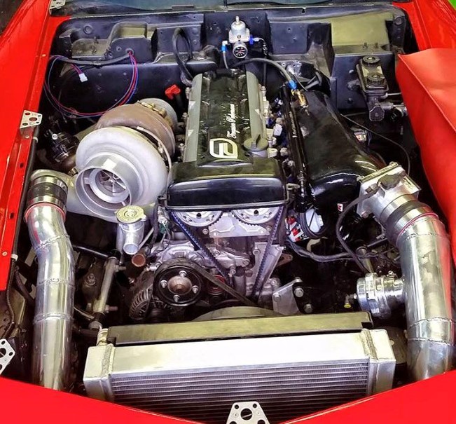 Corvette C3移植2JZ-GTE引擎