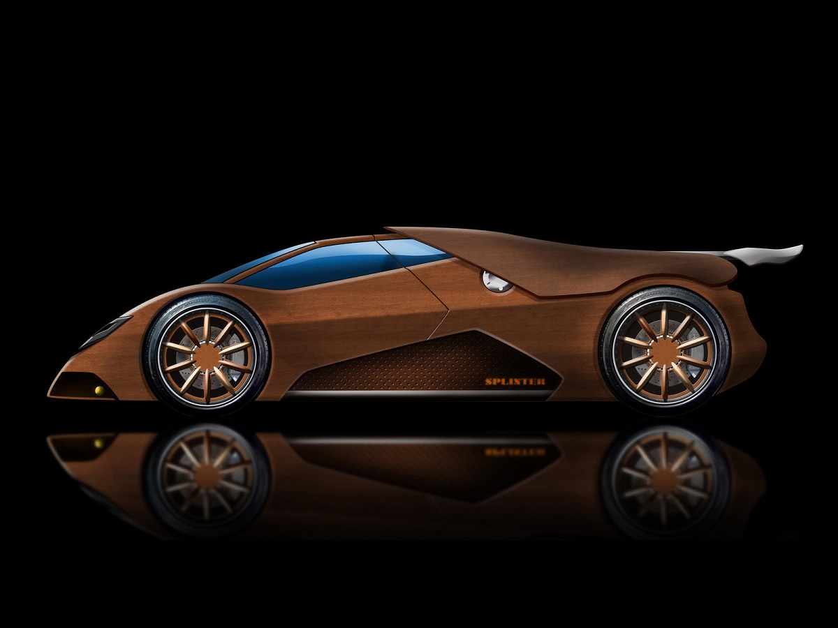 Wooden Supercar Splinter