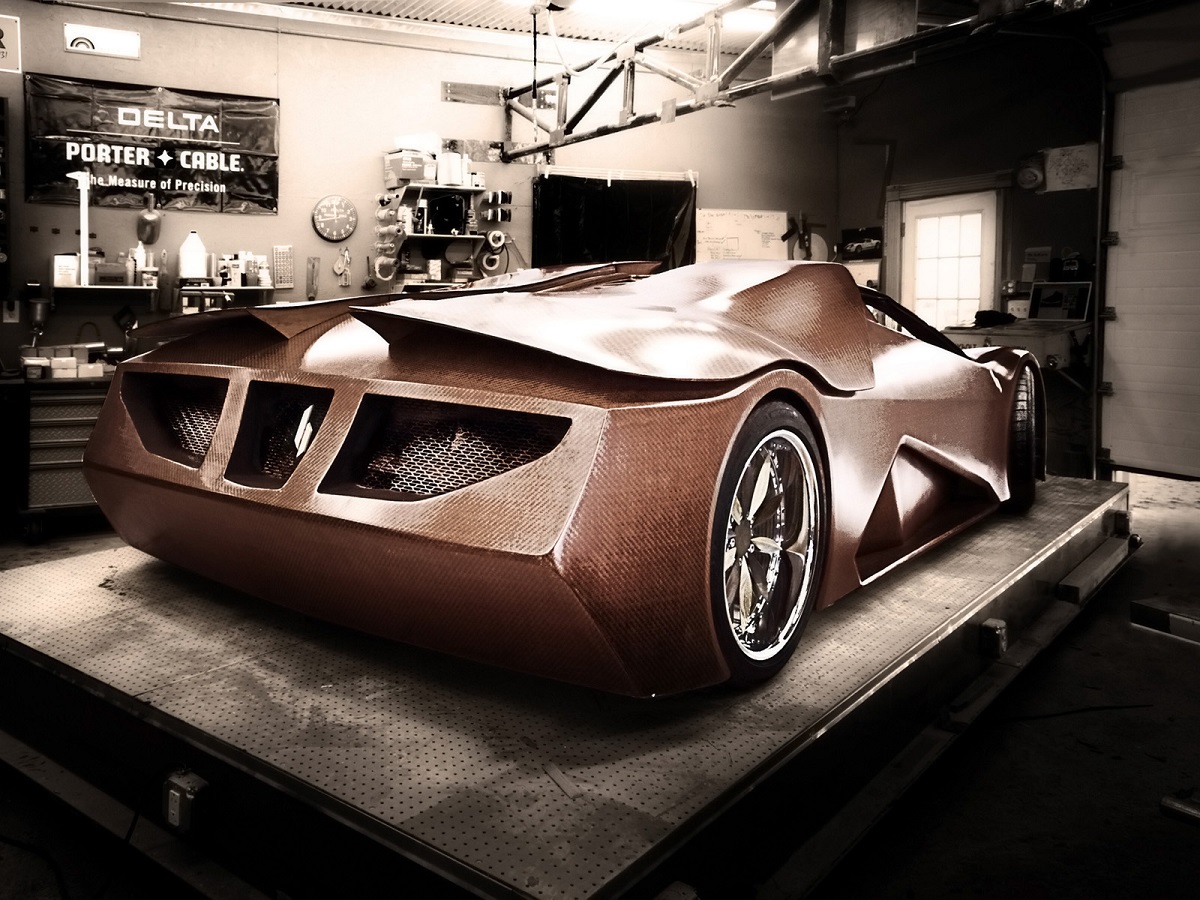 Wooden Supercar Splinter