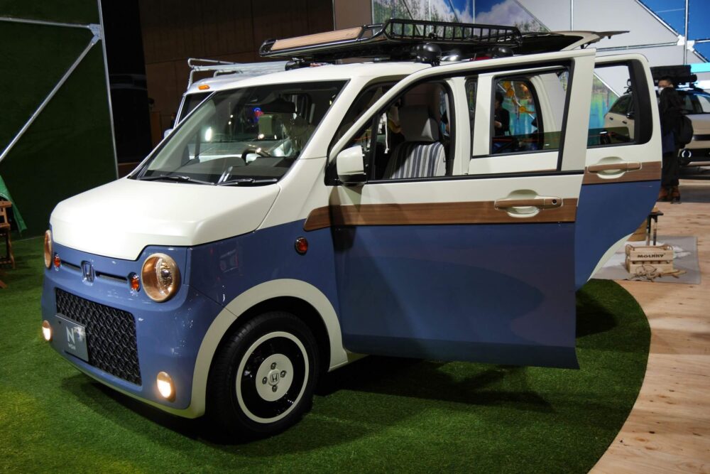 野餐風的n Wgn登場復古可愛的改裝車現身22東京改裝車展 Option改裝企劃 Carnews