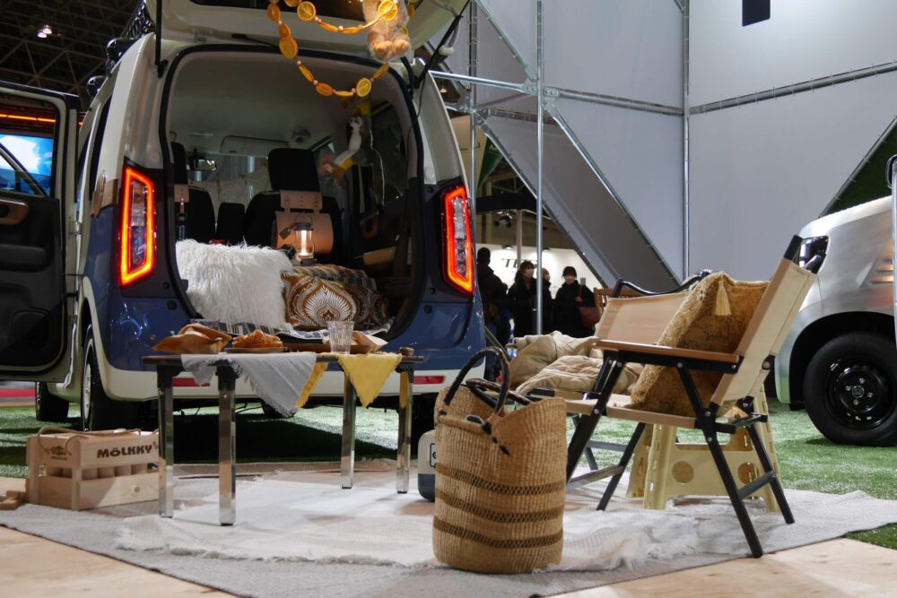 野餐風的n Wgn登場復古可愛的改裝車現身22東京改裝車展 Option改裝企劃 Carnews